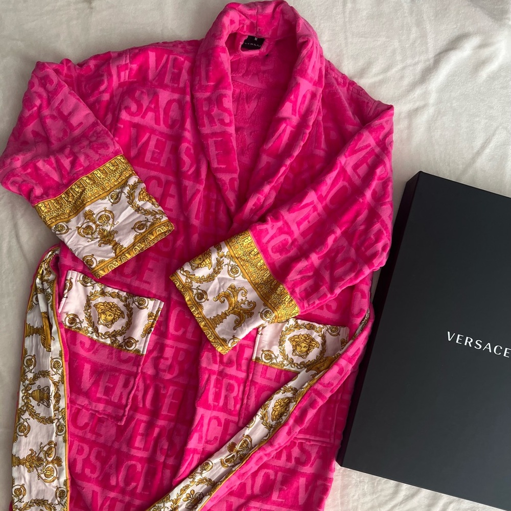 Versace bathrobe